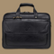 Atharv Black Multi Compartment Laptop bag Mozri